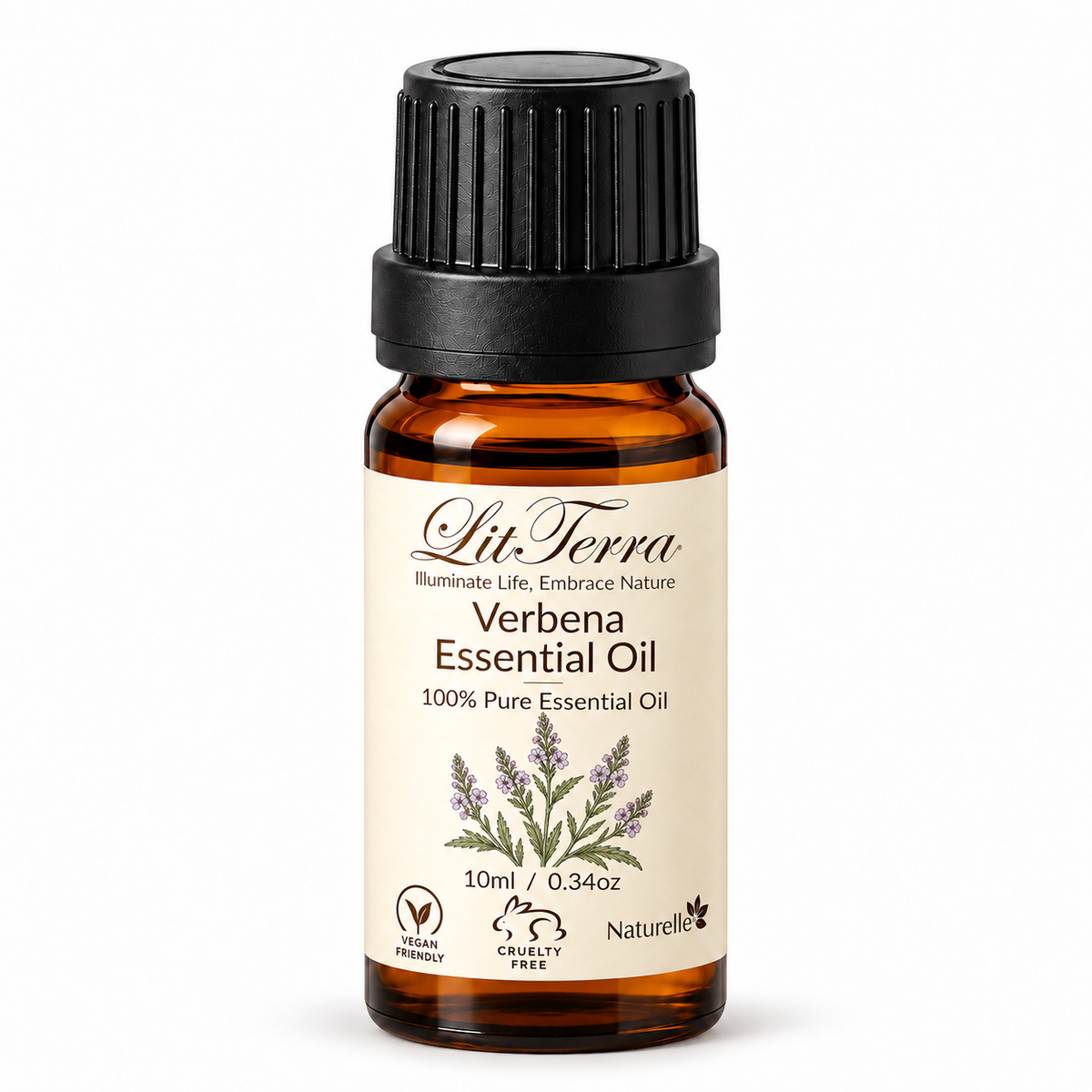 LitTerra Verbena Essential Oil - 100% Pure, 10 mL
