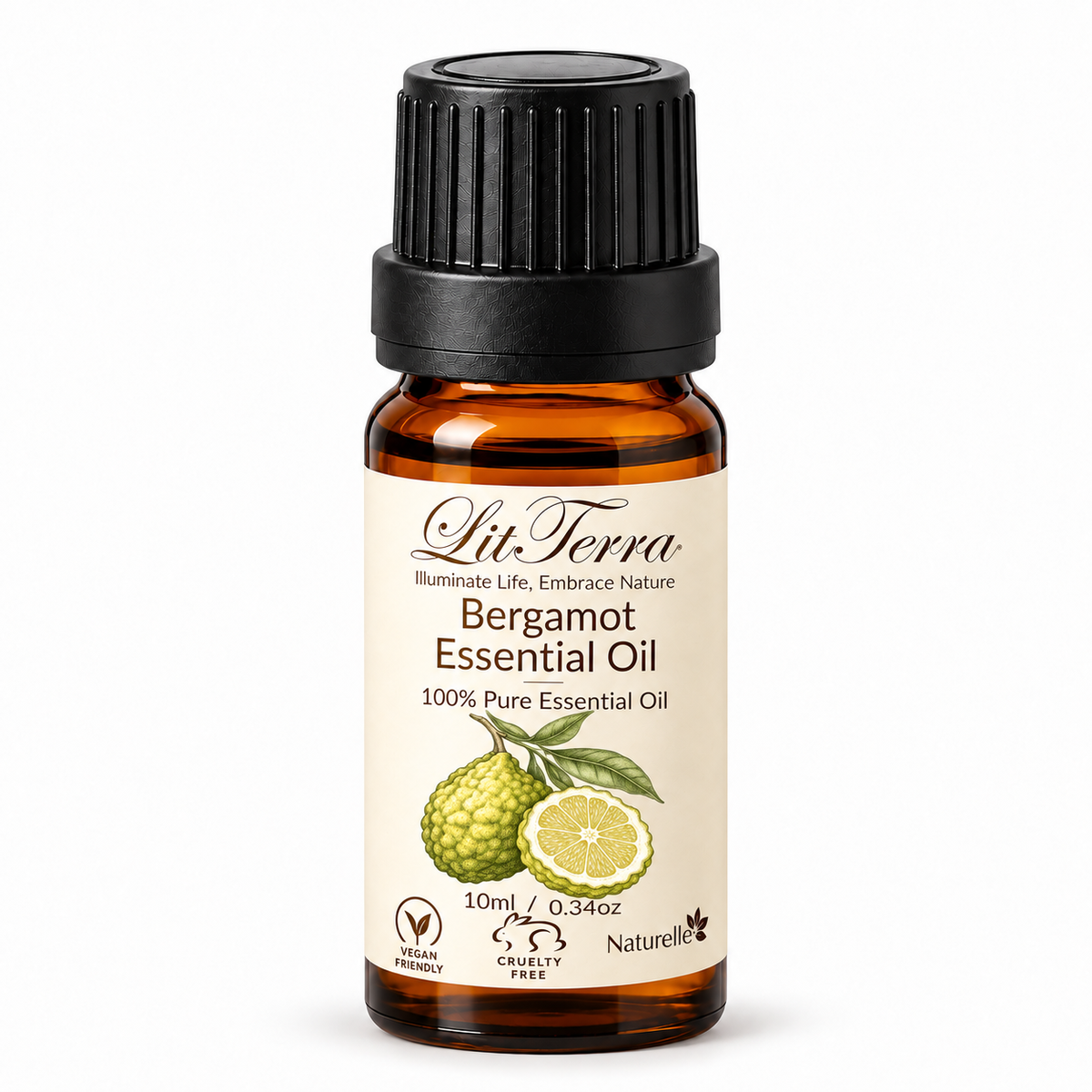 LitTerra 佛手柑精油 10 mL｜100% 純精油