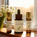 Tea Tree Roll-On & Dropper Duo | Pre-Diluted with Jojoba Oil for Targeted Skin, Scalp & Nail Care | Gentle 2-in-1 Essential Oil Set (2x10ml + 30ml) | LitTerra